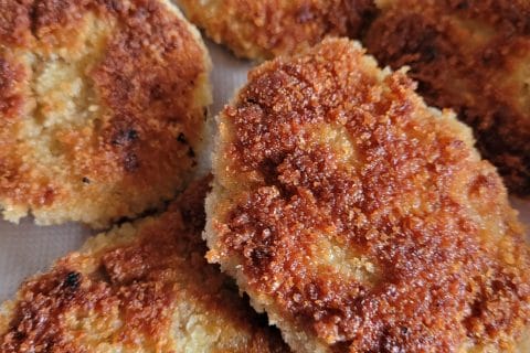 Cliquez pour zoomer ! Menchi-katsu – Boeuf haché pané Thermomix par cflo68🐞