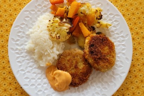 Cliquez pour zoomer ! Menchi-katsu – Boeuf haché pané Thermomix par cflo68🐞