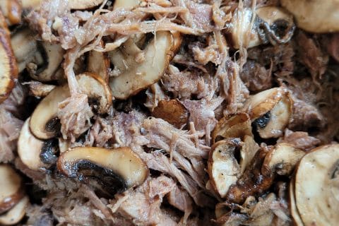 Cliquez pour zoomer ! Parmentier de canard aux cèpes Thermomix par cflo68🐞