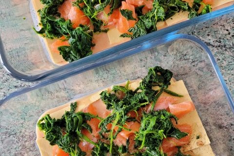 Cliquez pour zoomer ! Lasagnes au saumon et aux épinards Thermomix par cflo68🐞