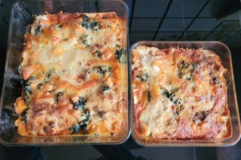 Cliquez pour zoomer ! Lasagnes au saumon et aux épinards Thermomix par cflo68🐞
