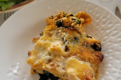 Cliquez pour zoomer ! Lasagnes au saumon et aux épinards Thermomix par cflo68🐞