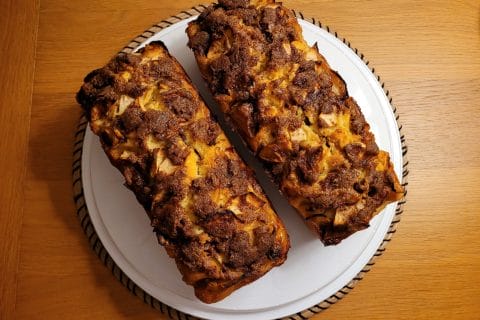 Cliquez pour zoomer ! Cake aux pommes à l’ancienne Thermomix par cflo68🐞