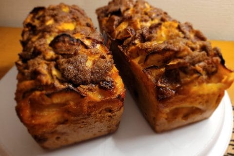 Cliquez pour zoomer ! Cake aux pommes à l’ancienne Thermomix par cflo68🐞