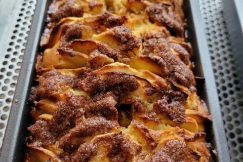 Cliquez pour zoomer ! Cake aux pommes à l’ancienne Thermomix par cflo68🐞
