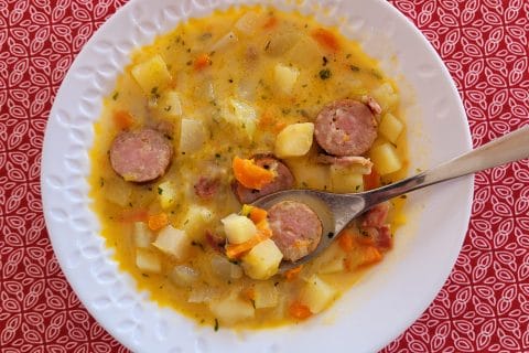 Cliquez pour zoomer ! Soupe rustique de pommes de terre Thermomix par cflo68🐞