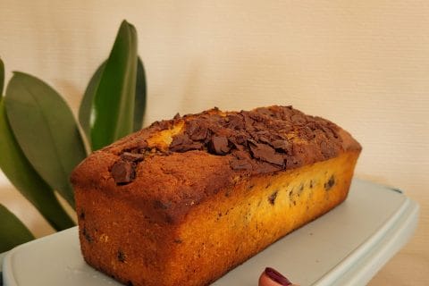 Cliquez pour zoomer ! Cake à la ricotta et aux pépites de chocolat Thermomix par cflo68🐞