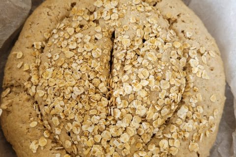 Cliquez pour zoomer ! Pain aux flocons d’avoine en cocotte Thermomix par cflo68🐞