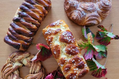 Cliquez pour zoomer ! Brioche marbrée Thermomix par cflo68🐞