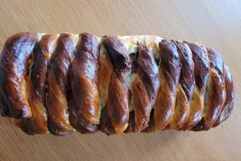 Cliquez pour zoomer ! Brioche marbrée Thermomix par cflo68🐞