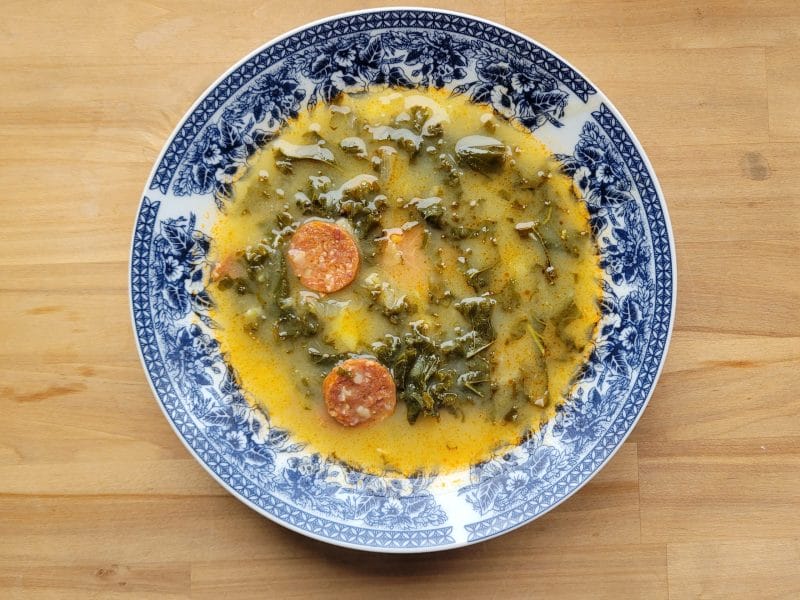 Cliquez pour zoomer ! Caldo verde au chou kale Thermomix par cflo68🐞