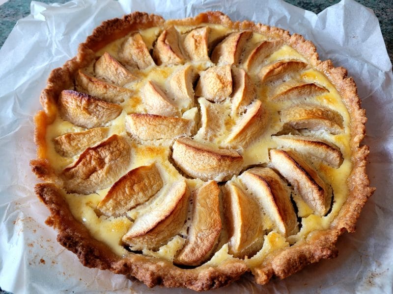 Cliquez pour zoomer ! Tarte aux pommes alsacienne Thermomix par cflo68🐞