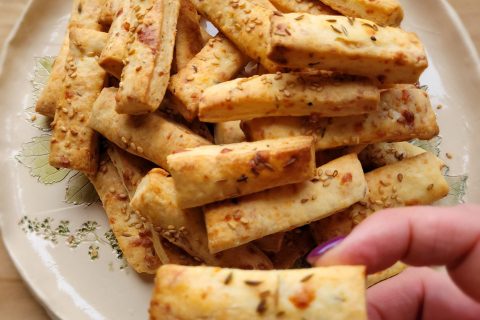 Cliquez pour zoomer ! Sãrãtele – biscuits salés au fromage et cumin entier Thermomix par cflo68🐞