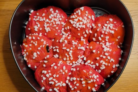 Cliquez pour zoomer ! Brioche mascarpone et fruits confits Thermomix par cflo68🐞