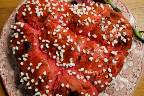 Cliquez pour zoomer ! Brioche mascarpone et fruits confits Thermomix par cflo68🐞