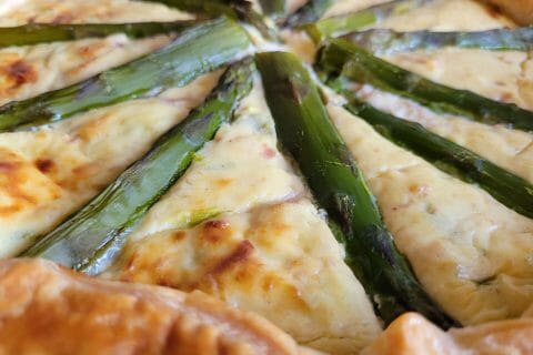 Cliquez pour zoomer ! Tarte asperges et ricotta Thermomix par cflo68🐞