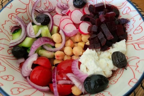 Cliquez pour zoomer ! Salade de pois chiches Thermomix par cflo68🐞