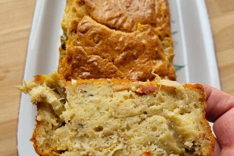 Cliquez pour zoomer ! Cake aux artichauts et tomates confites Thermomix par cflo68🐞