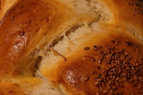 Cliquez pour zoomer ! Hallah – Pain brioché juif Thermomix par cflo68🐞