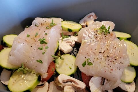 Cliquez pour zoomer ! Filets de merlan à la tomate Thermomix par cflo68🐞