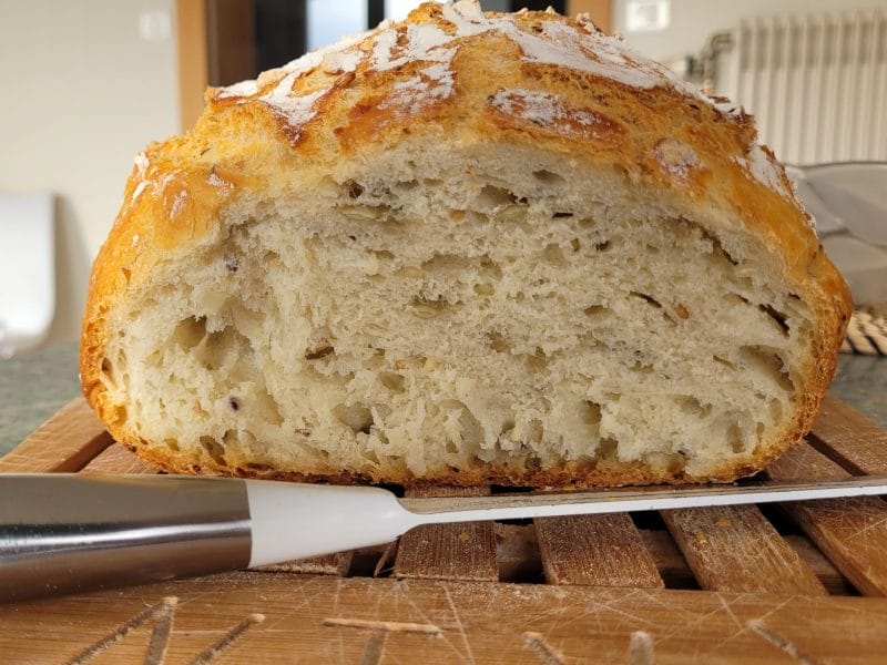 Cliquez pour zoomer ! Pain Cocotte Thermomix par cflo68🐞