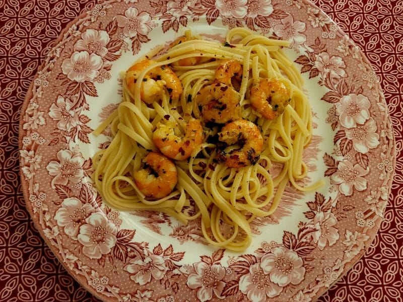 Cliquez pour zoomer ! Crevettes à l’ail Thermomix par cflo68🐞