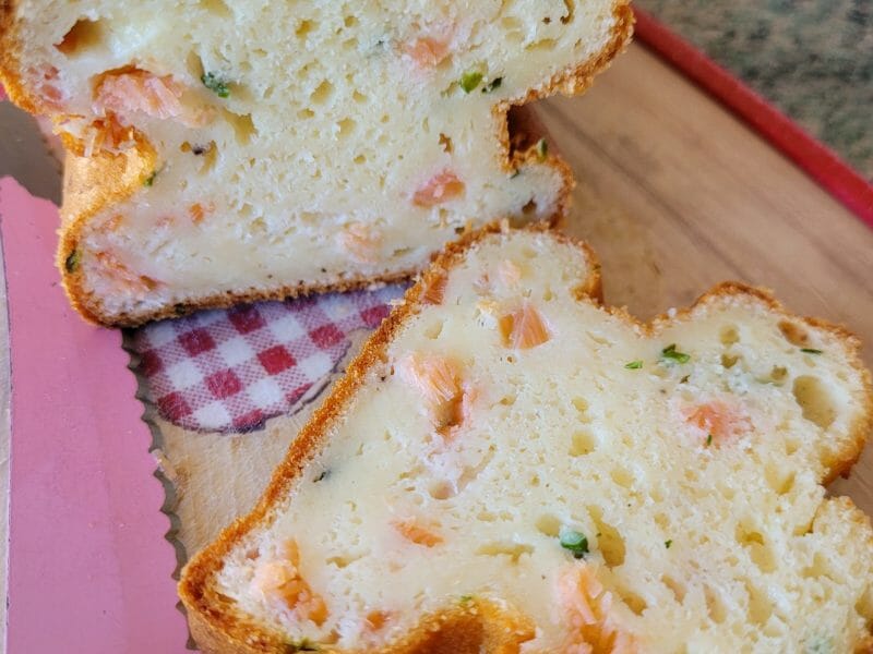 Cliquez pour zoomer ! Cake au saumon Thermomix par cflo68🐞