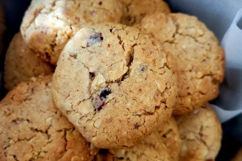 Cliquez pour zoomer ! Cookies amandes et noix Thermomix par cflo68🐞