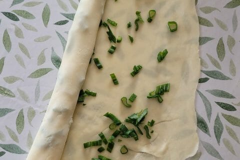 Cliquez pour zoomer ! Cong you bing – galettes à la ciboule Thermomix par cflo68🐞