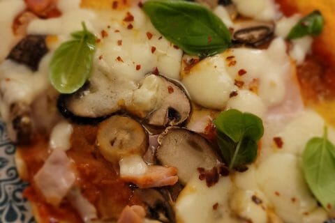 Cliquez pour zoomer ! Pizza Reine Thermomix par cflo68🐞