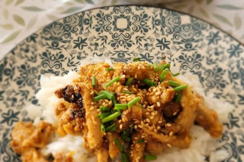 Cliquez pour zoomer ! Dwaeji Bulgogi – Porc épicé à la coréenne Thermomix par cflo68🐞