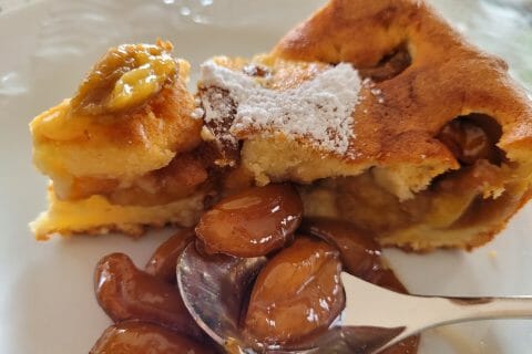 Cliquez pour zoomer ! Gâteau Lorrain aux mirabelles Thermomix par cflo68🐞