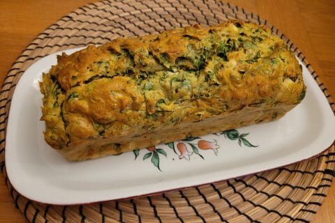 Cliquez pour zoomer ! Cake aux épinards, mozzarella et pesto Thermomix par cflo68🐞