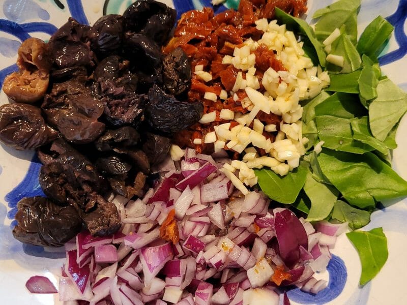 Cliquez pour zoomer ! Salade de lentilles à la grecque Thermomix par cflo68🐞