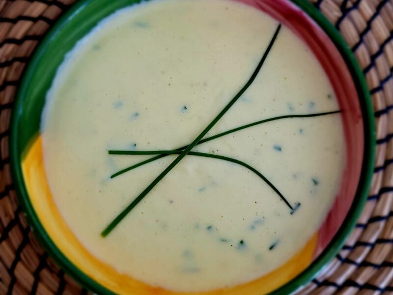 Cliquez pour zoomer ! Sauce ciboulette Thermomix par cflo68🐞