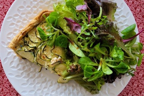 Cliquez pour zoomer ! Tarte courgettes et ricotta Thermomix par cflo68🐞