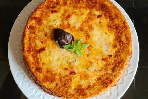 Cliquez pour zoomer ! Quiche sans pâte Thermomix par cflo68🐞