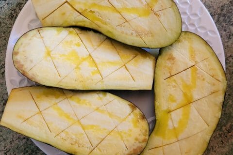 Cliquez pour zoomer ! Moutabal – Caviar d’aubergine libanais Thermomix par cflo68🐞