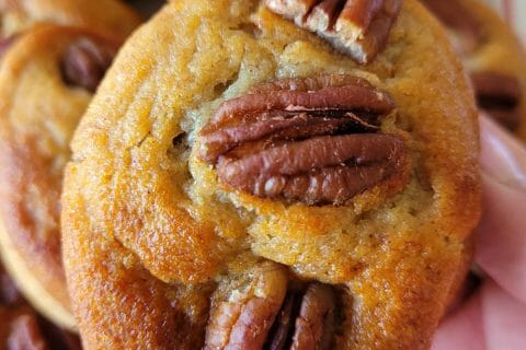 Cliquez pour zoomer ! Banana bread aux noix de pécan Thermomix par cflo68🐞