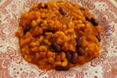 Cliquez pour zoomer ! Soupe aux haricots rouges et coquillettes Thermomix par cflo68🐞