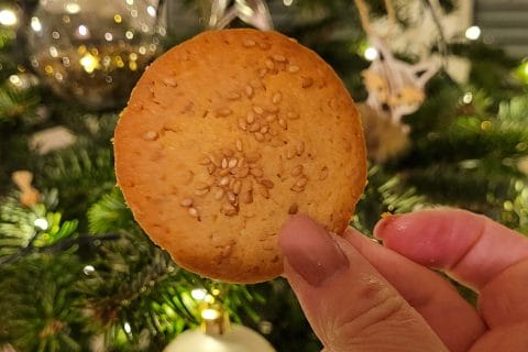 Cliquez pour zoomer ! Biscuits au sésame Thermomix par cflo68🐞
