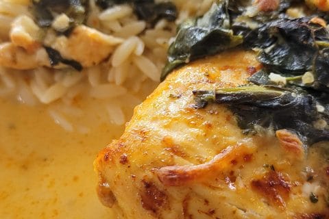 Cliquez pour zoomer ! Poulet sauce crémeuse au citron Thermomix par cflo68🐞