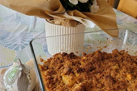 Cliquez pour zoomer ! Crumble créole Thermomix par cflo68🐞