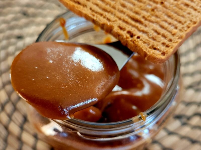 Cliquez pour zoomer ! Pâte à tartiner aux speculoos Thermomix par cflo68🐞