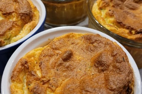 Cliquez pour zoomer ! Soufflé de courgettes au saumon fumé Thermomix par cflo68🐞