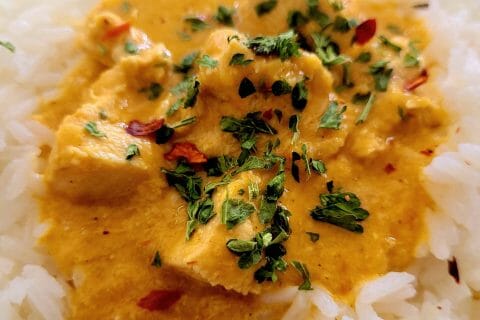 Cliquez pour zoomer ! Poulet Korma Thermomix par cflo68🐞