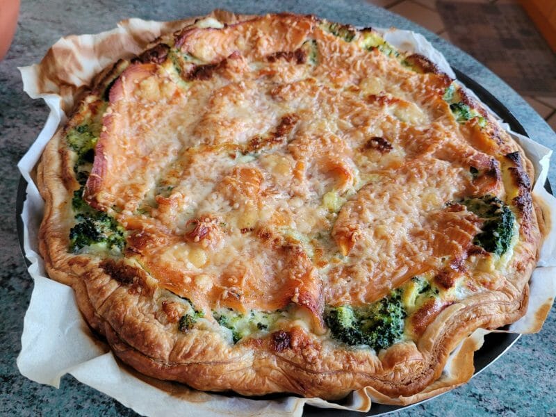 Cliquez pour zoomer ! Quiche au brocoli et jambon Thermomix par cflo68🐞