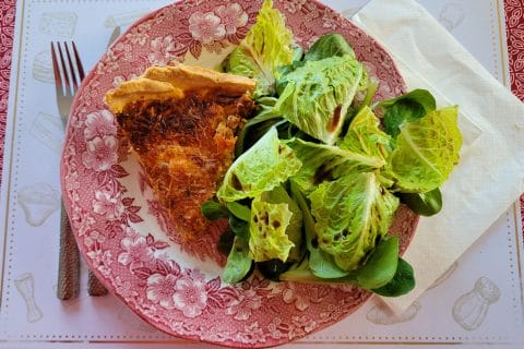 Cliquez pour zoomer ! Quiche fenouil, chèvre et chorizo Thermomix par cflo68🐞