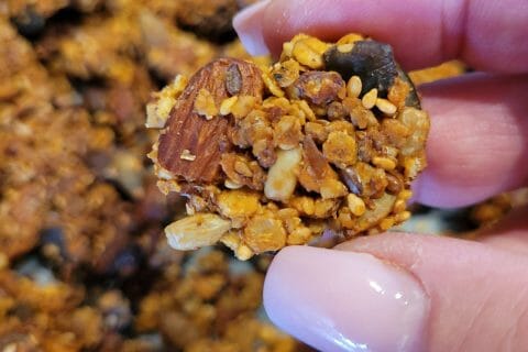 Cliquez pour zoomer ! Granola salé Thermomix par cflo68🐞