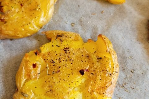 Cliquez pour zoomer ! Smashed potatoes Thermomix par cflo68🐞